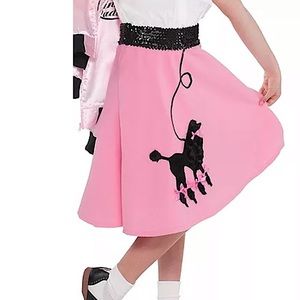 Brand New/NEVER USED. Includes: Poodle skirt